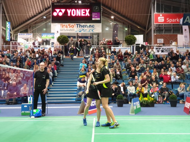 Finalistinnen im Damendoppel 2019 - Linda Efler und Isabel Herttrich